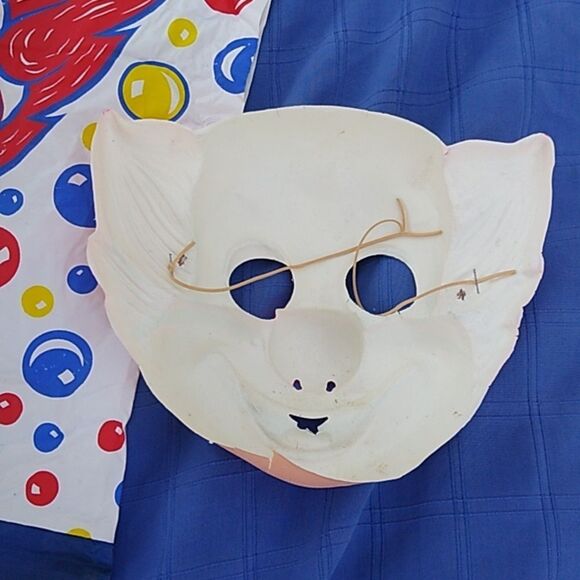 Antique Bozo the Clown Kids Costume Set - Small Multicolor - Picture 3 of 9